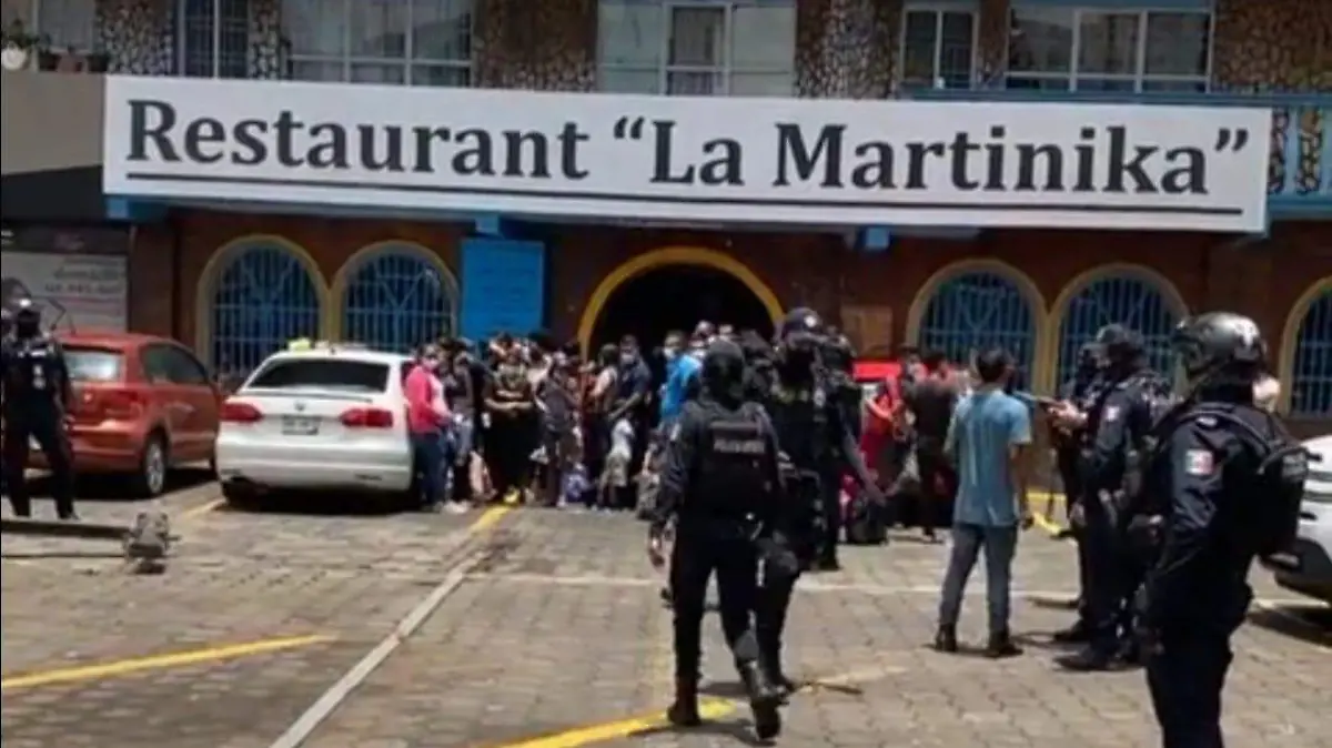 Interceptan a migrantes, en La Martinica, hay seis detenidos